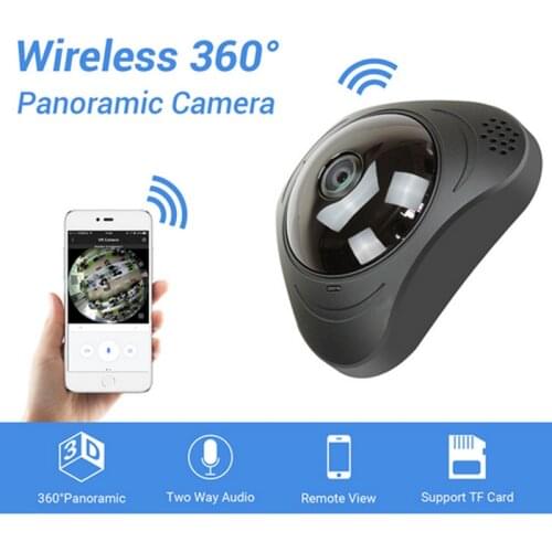 360 VR Camera 960P IP Wifi Cameras 1.3MP Network Security Camara Wireless Fisheye Video Surveillance Cameras