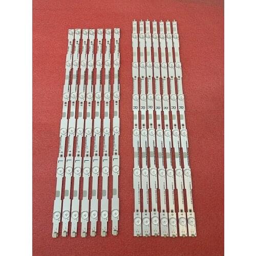 5set=70pcs LED Backlight Strip For 55PUH6400 55PUK6400 55PUX6400 55PUT4900 55PUT6400 55HFL5010T LB55037 V1_03 LB55043 LB55052