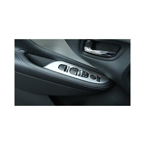 ABS Matte Interior Door Cover Armrest Trim 4pcs For Nissan Murano 2015 - 2019