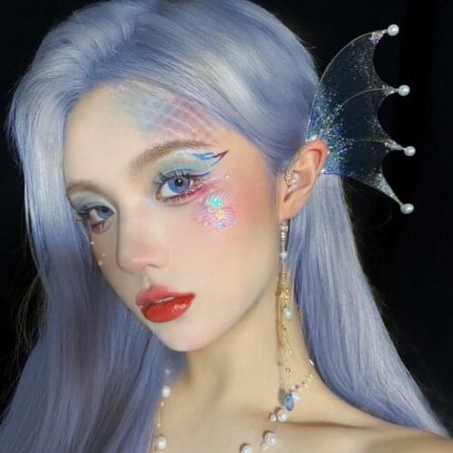Mermaid Flake Eye accessories Fish scales Face Shinny Gel Pigment Eye corner stickers Eye Makeup Sequins Shell sequins
