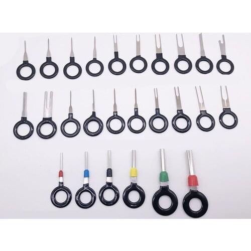 Automotive Plug Terminal Remove Tool Set Key Pin Car Electrical Wire Crimp Connector Extractor Kit Accessories