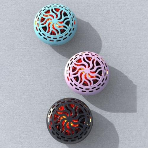 B2RF Portable Imitation Charcoal Hand Warmer USB Rechargeable Simulation Flame Self-Heating Handwarmer