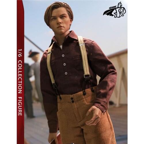 1/6 Titanic Jack Leonardo Figure Model 12 INCH Male Soldier Action Doll Full Set Toy for Collection