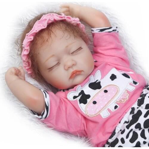 NPK COLLECTION lifelike reborn lovely reborn sleeping baby playing toys for kids Christmas Gift of children gifts