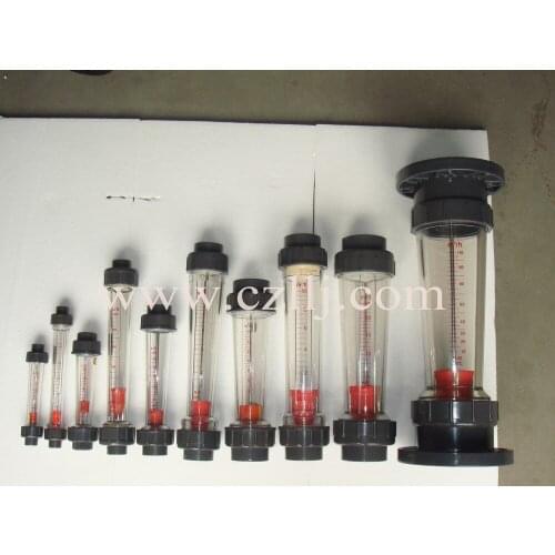 LZB-50S AS Plastic Rotameter Short tube with guide rod (BSP thread conncetion)