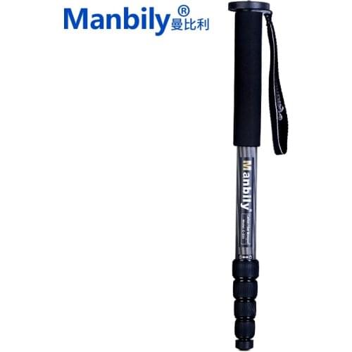 Manbily Portable Professional Aluminium The carbon fiber 5 Section Camera Monopod DSLR Monopod for Canon Nikon Sony DSLR DV
