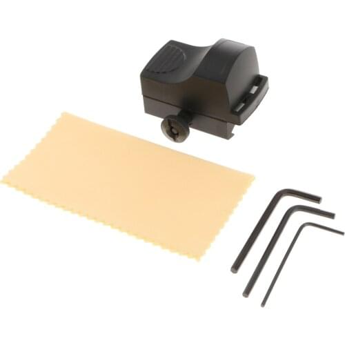 Mini Micro Dual-Brightness Red Dot Scope Sight Fits for 20mm Weaver Rails