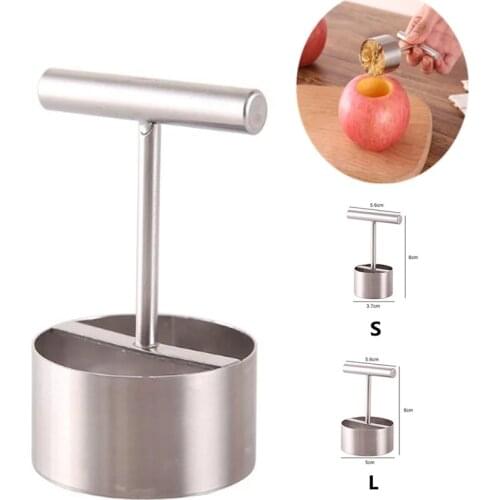 Multi-function Sharp Stainless Steel Apple Core Coring Cutter Fruit Core Pitter Remover Separator Tools For Kitchen Accessories