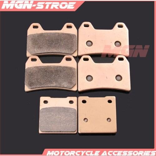 Motorcycle metal sintering brake pads For 7BA 400 INZUMA 400 1200