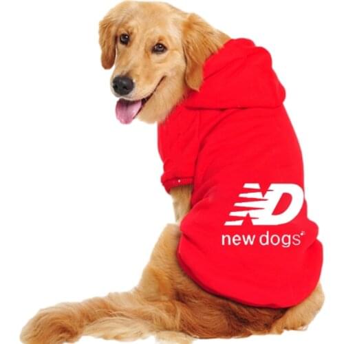 Large Dog Clothes Pet Hoodie Coat Sweater Winter Warm Medium Dogs jacket Golden Retriever Labrador Pets Clothing