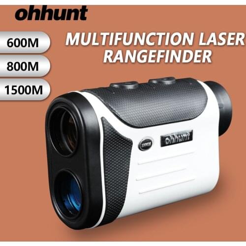 Ohhunt Hunting Laser Rangefinders 600M 800M 1500M Multifunction Laser Range Finder Diastimeter Measure Laser Distance Meter