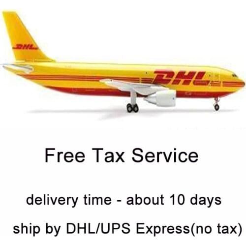 Shipment by DHL/UPS Prepaid Tariff Tax Duty Service, For EU Countries Tax Exemption Service, about 7-12days delivery time