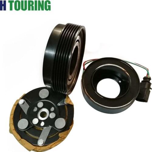 Sd7v16 compressor clutch for Volkswagen Golf for Audi A3 A4 7M0820805B 1J0820803A 8FK351127011 1076012 1J0820803B 8FK351127381