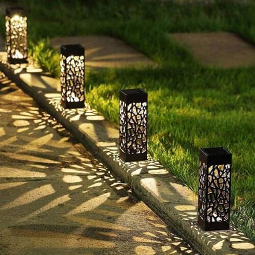 Solar Lawn Light IP65 Waterproof SMD2835 LED Garden Lights Outdoor Landscape Decoration Lighting For Park Yard Sunpower Lamp