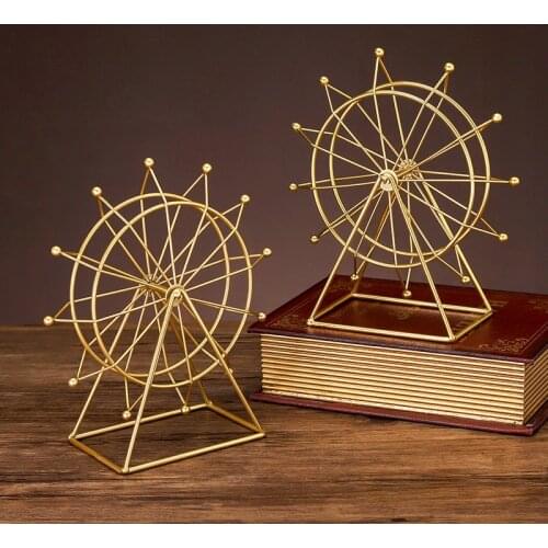 Rotating Ferris Wheel Small Decorations Home Decoration Crafts Accessories Simple Modern Room TV Cabinet Wine Cabinet Decoration