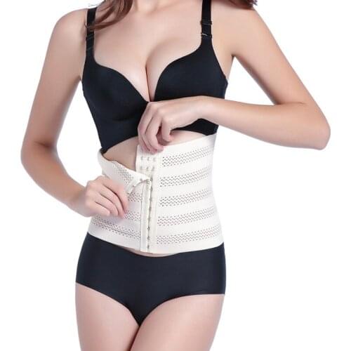 Women Adjustable Belly Trainer Fitness Belt Waist Support Sport Black Waistband Power Tummy Slim Belts New