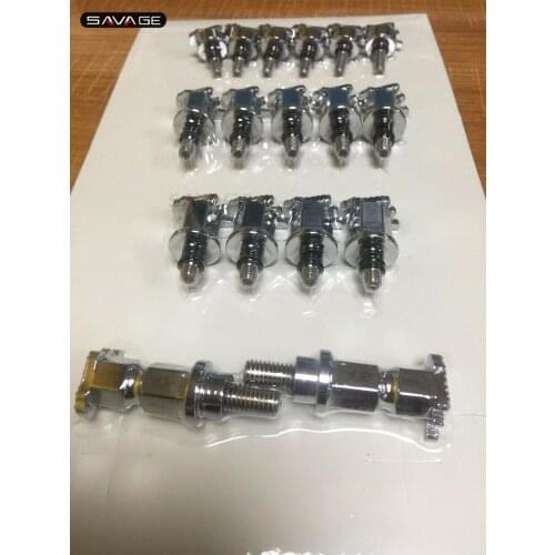 17 Pcs Front Fender Frame Fairing Bolts Screws For SUZUKI GSX1300R HAYABUSA 2008-2020 16 2017 2018 2019 Motorcycle Accessories