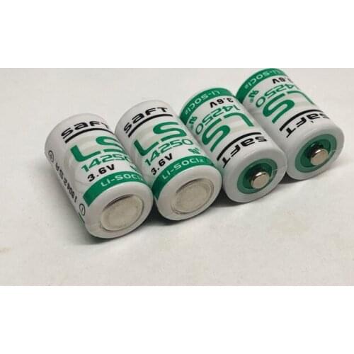 20pcs/lot New Original SAFT LS14250 AA 3.6V 900mAh Thionyl Chloride Low Self-Discharge Lithium Battery PLC Batteries