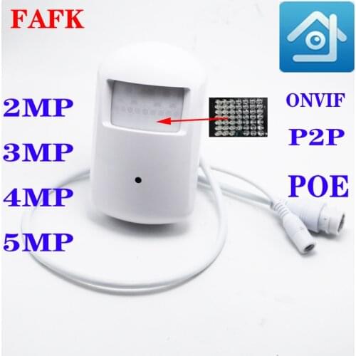 5MP Mini IP HD POE IR Probe Camera Home Security P2P ONVIF Network Surveillance Camera