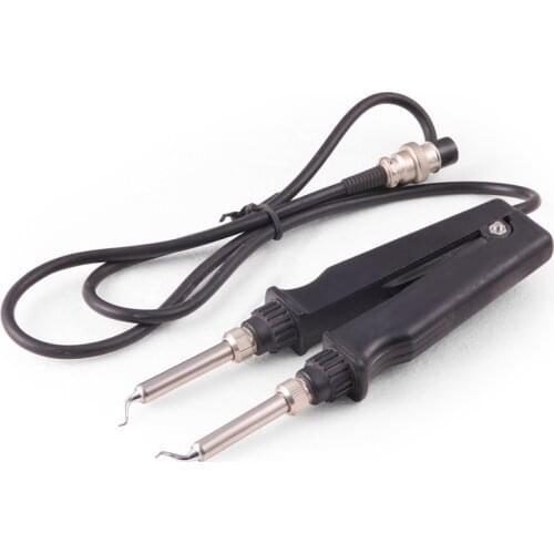 7 pin BGA Soldering Station accessories Heating pliers Handle For GORDAK 902 ESD SMD Soldering Tweezer