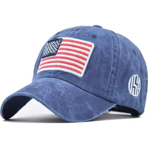 New Washed Baseball Cap Men Tactical Army Cotton Military Dad Hat USA American Flag Unisex Hip Hop Hat Sport Caps Dad Hats 2021