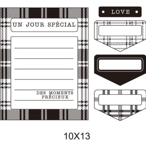 French Transparent Clear Silicone Stamp/Seal for DIY scrapbooking/photo album Decorative clear stamp A3192