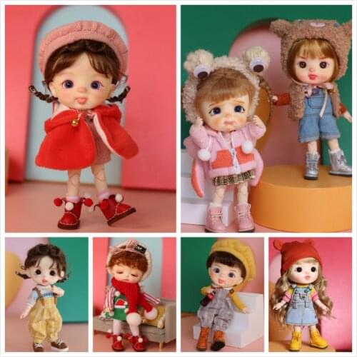 OB11 STO doll With Jointed body Handmade customization dolls selling with clothes and wig