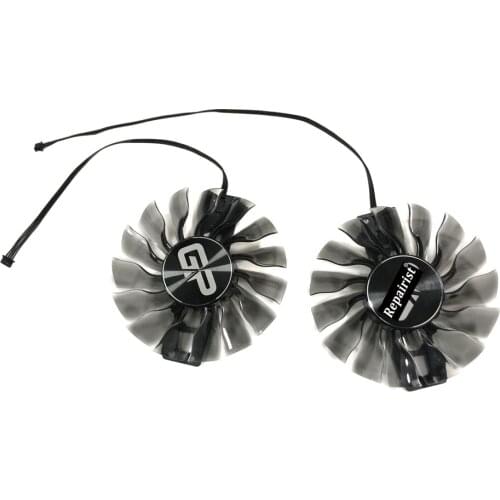 2pcs/Set FD9015H12S GPU Cooler 90MM Fan For Palit Foundation RTX2080Ti GAMING PRO/DUAL Graphics Cards As Replacement