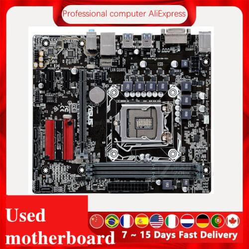 For Asus EX-B150M-V5 D3 Desktop Motherboard Socket LGA 1151 DDR3 B150 SATA3 USB3.0 Motherboard