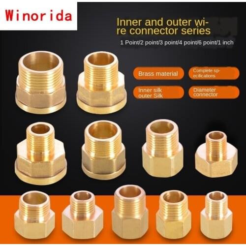 Reducing Joint 1 Inch To 1/2IN 3/4IN Copper Inner and Outer Wires Directly 1/8IN To 1/4IN To 3/8IN