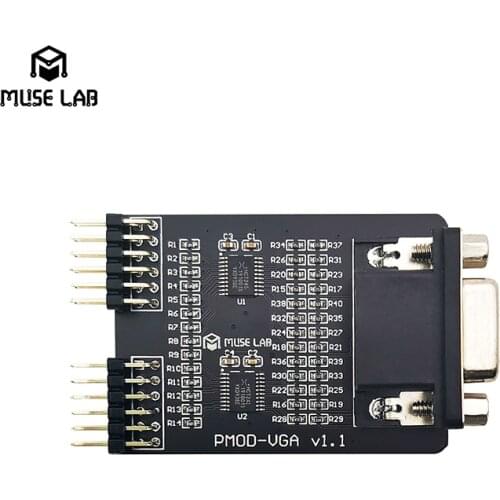 PMOD-VGA Expansion Board iCESugar FPGA Expansion Module Standard PMOD Interface VGA Display Interface
