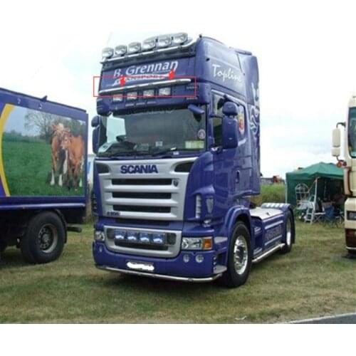 RC tamiya scania top decorative led lamp lights for 1:14 scale rc r620 56323 r730 r470 tractor trailer truck