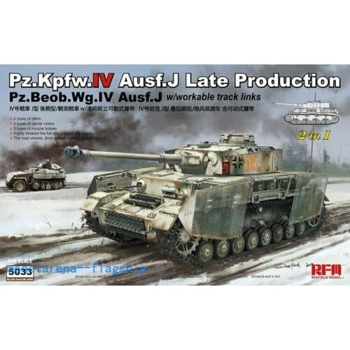 Rye Field Model RFM RM-5033 1/35 Pz.Kpfw.IV Ausf.J Late Production