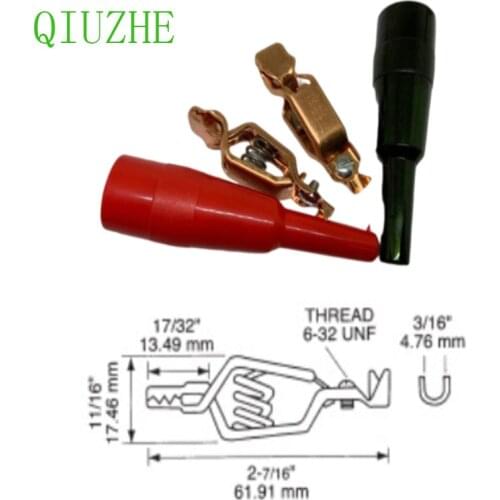 27C Pure Copper Test Clip For Welding Current And Voltage Charging Connection Terminals For Power Supply High-Pressure Test