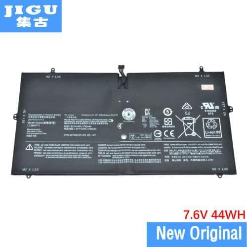 JIGU 7.6V 44WH For Lenovo L14S4P71 L13M4P71 Original Laptop Battery For Yoga 3 Pro 80HE00LDGE