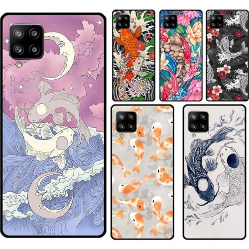 Ying Yang Koi Fish Case For Samsung A71 A51 A21S A20e A70 A50 A40 A30 A20 A10 A12 A32 A42 A52 A72 A11 A31 A41