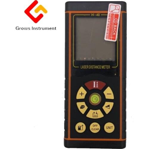 12 IN 1 Digital Laser Distance Meter Laser Rangefinder Optical Tape Range Finder Diastimeter Measure Roulette 40m 60m 80m 100m