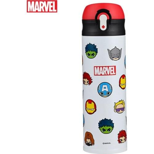 Disney Childrens Thermos Mug Drop-Resistant Cartoon Portable Cup Direct Drink 316 Stainless Steel Marvel Schoolchild Bottle