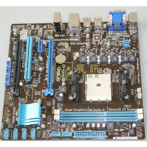 For ASUS F1A55-M LE original motherboard Socket FM1 DDR3 32GB USB3.0 A55 Desktop Motherboard Free shipping