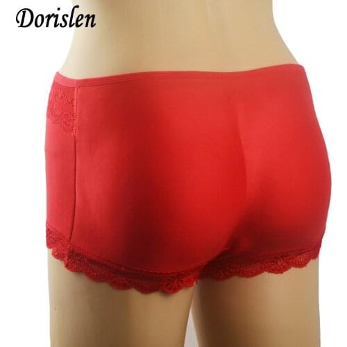 Dorislen Lace Women Seamless Butt Hip Enhancer Shaper Panties Booster Underwear