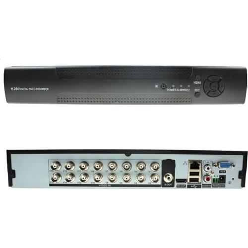 Hamrolte 16CH FULL AHD-NH 1080NH AHD DVR Hybrid NVR DVR 4 In 1 Recorder Onvif P2P Cloud Motion Detection.Remote Access