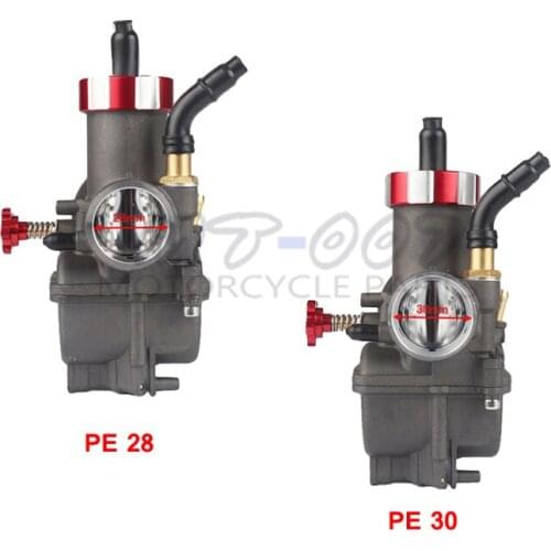 Super performance Racing Carburetor PE28 PE30 28mm 30mm pull the damper For KEIHI motorbike Moped Scooter Dirt Bike ATV Quad