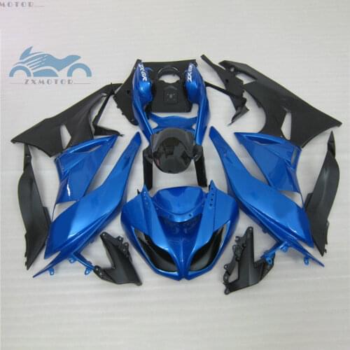 Custom fairings kit for KAWASAKI Ninja 2009 2010 2011 2012 ZX6R motorcycle sport racing fairing set ZX6R 09-12 blue aftermarkets