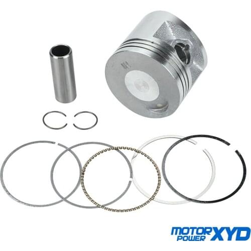 Lifan 140 140cc Motorcycle 55mm Piston 15mm Pin Piston Set For 1P55FMJ LF140 Horizontal Engines Dirt Pit Bike Parts