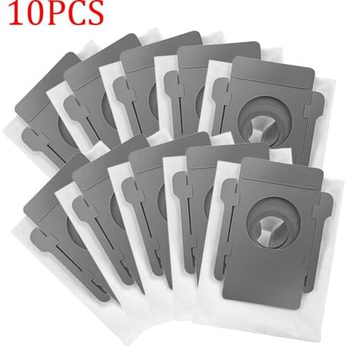 10pcs Dust Filter Bags For Irobot Roomba I7 I7+ Plus E5 E6 Robot Vacuum Cleaner Dust Bags Replacement Part