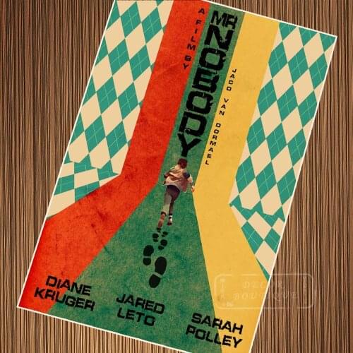 Sci-fi Mr Nobody Retro Vintage Classic Movie Propaganda Posters Kraft Poster Canvas Painting Wall Sticker Home Decoration Gift