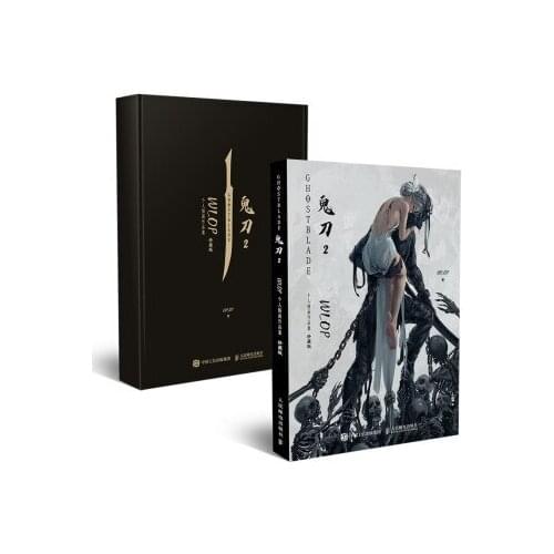 2020 New Ghost Blade 2 WLOP Personal illustration Works Drawing Art Collection Book Poster Postcard Gift-AF
