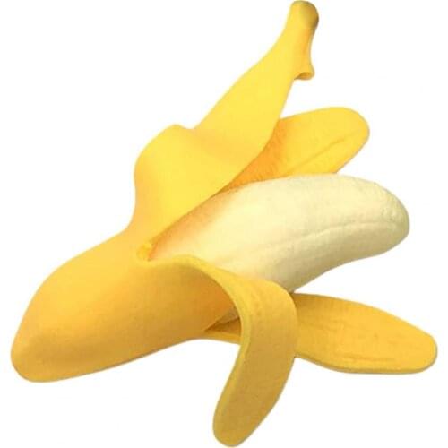 Spoof Peeling Banana Squeezing Children Simulation Decompression Venting Toy