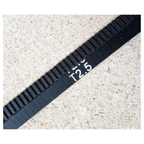 5pcs 330-T2.5 Timing belt width 12mm length 330mm teeth 132 Neoprene Rubber closed loop timing pulley for CNC 2.5 330 12