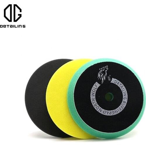North Wolf Hot Selling 5 inch German Sponge Foam Buffing Pad Kits Polishing Pads Set